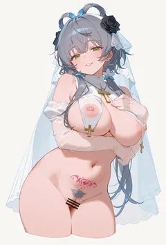 为了满足有绿帽癖的男友，偶像洛天依和室友金主疯狂乱交