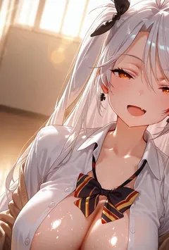 明明是高贵的大小姐暗地里却是头嗜精如命的母猪？